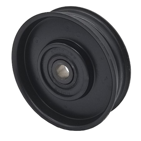 Terre Products DR Power Generac 108501 Flat Idler Pulley - 3'' Flat Dia. - 3/8" Bore - Steel 31300075G